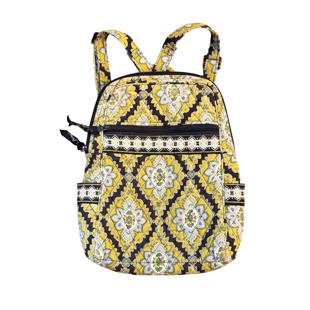 Vera Bradley Backpack, Blue and Green